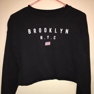 Cropped Crewneck